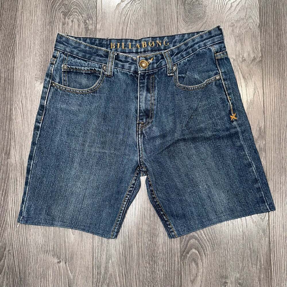 Billabong The Point Relax Fit Denim Shorts Size 30